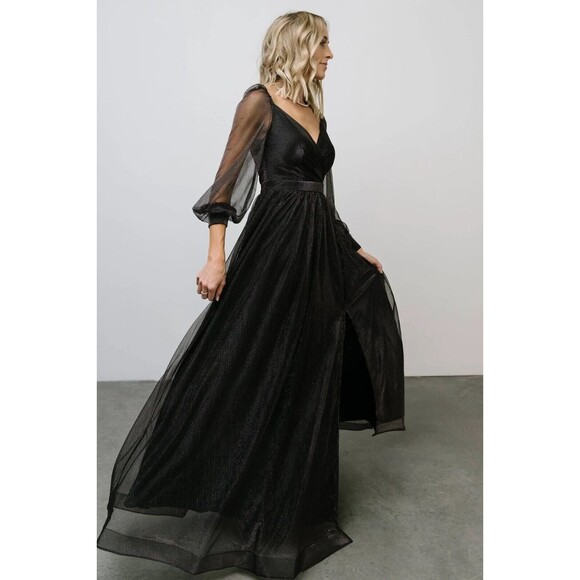 Baltic Born Black Maxi Dress - Picture 2 of 16